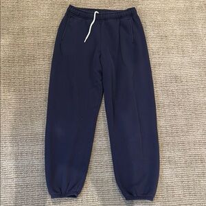 Aerie Navy Track Pants
